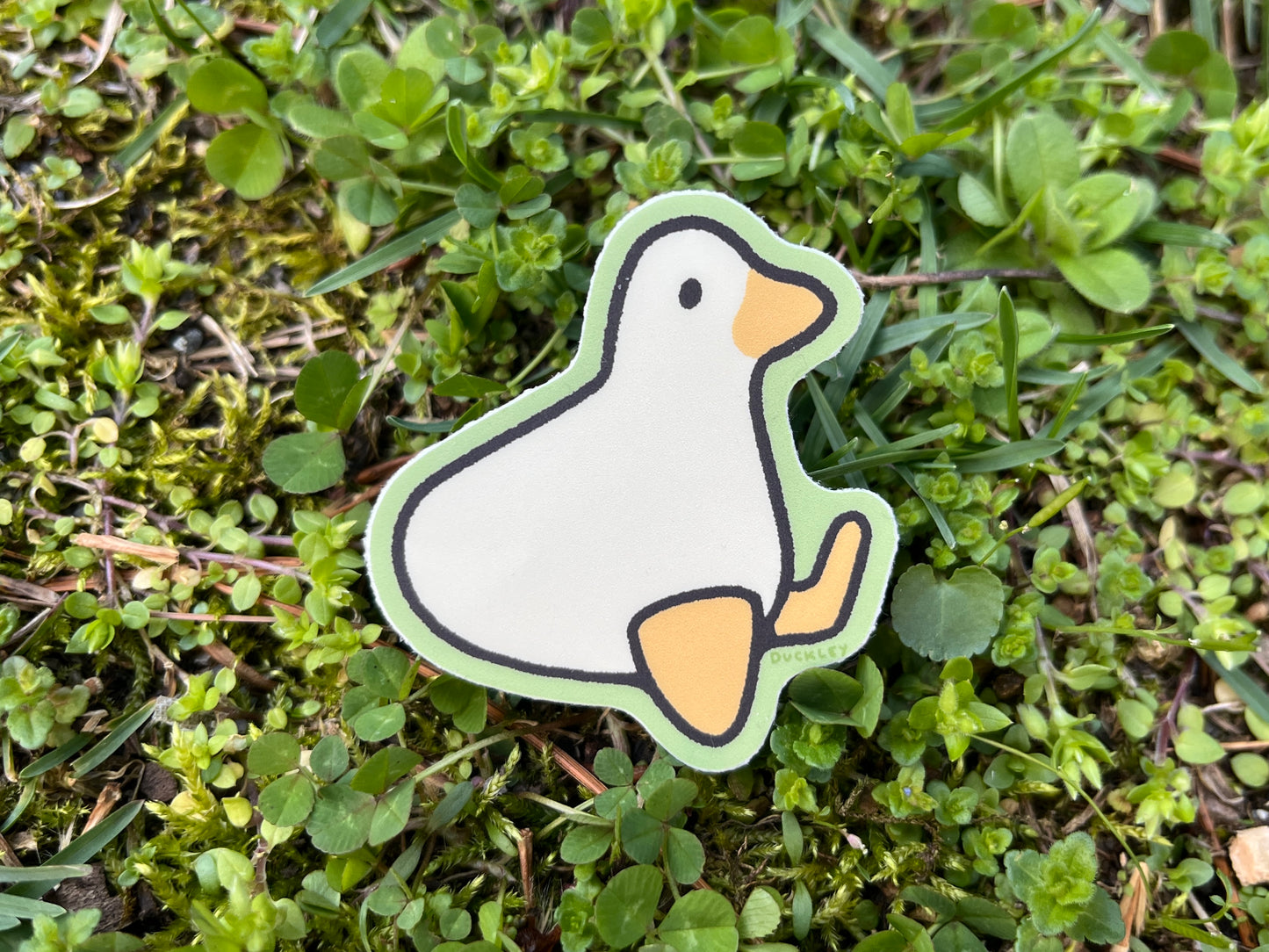 Sitting Duck Vinyl Sticker