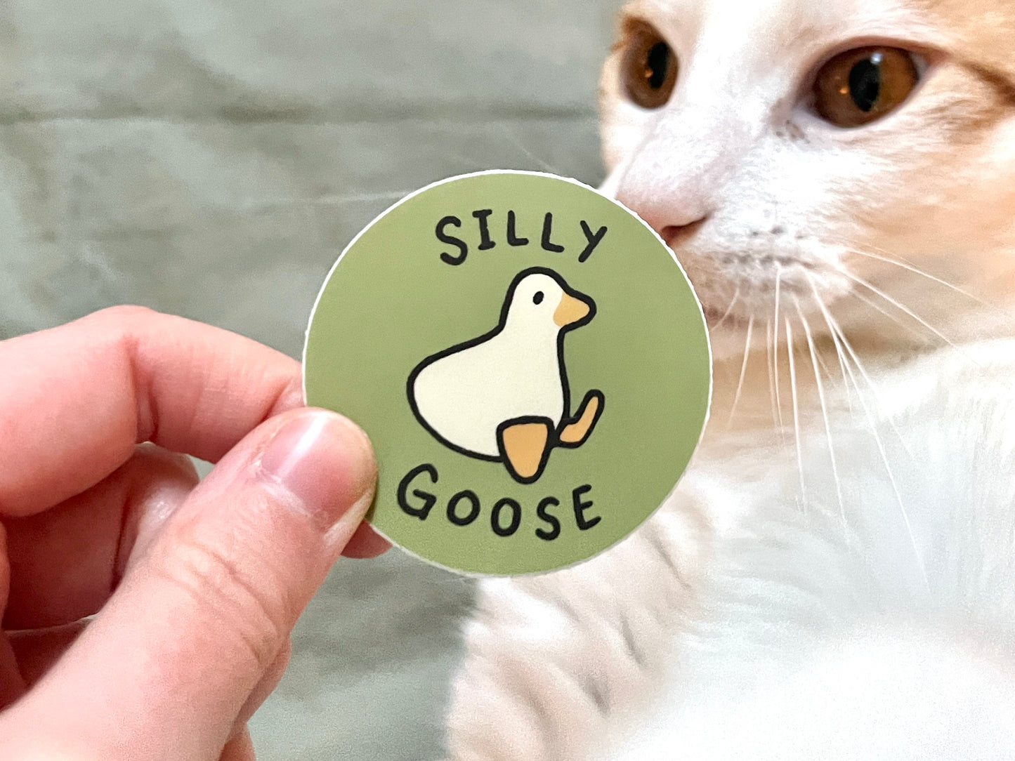 Silly Goose Vinyl Sticker
