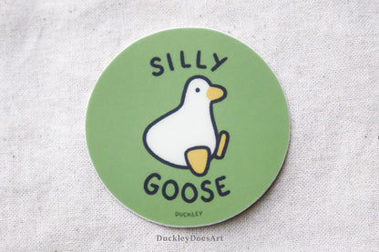 Silly Goose Vinyl Sticker