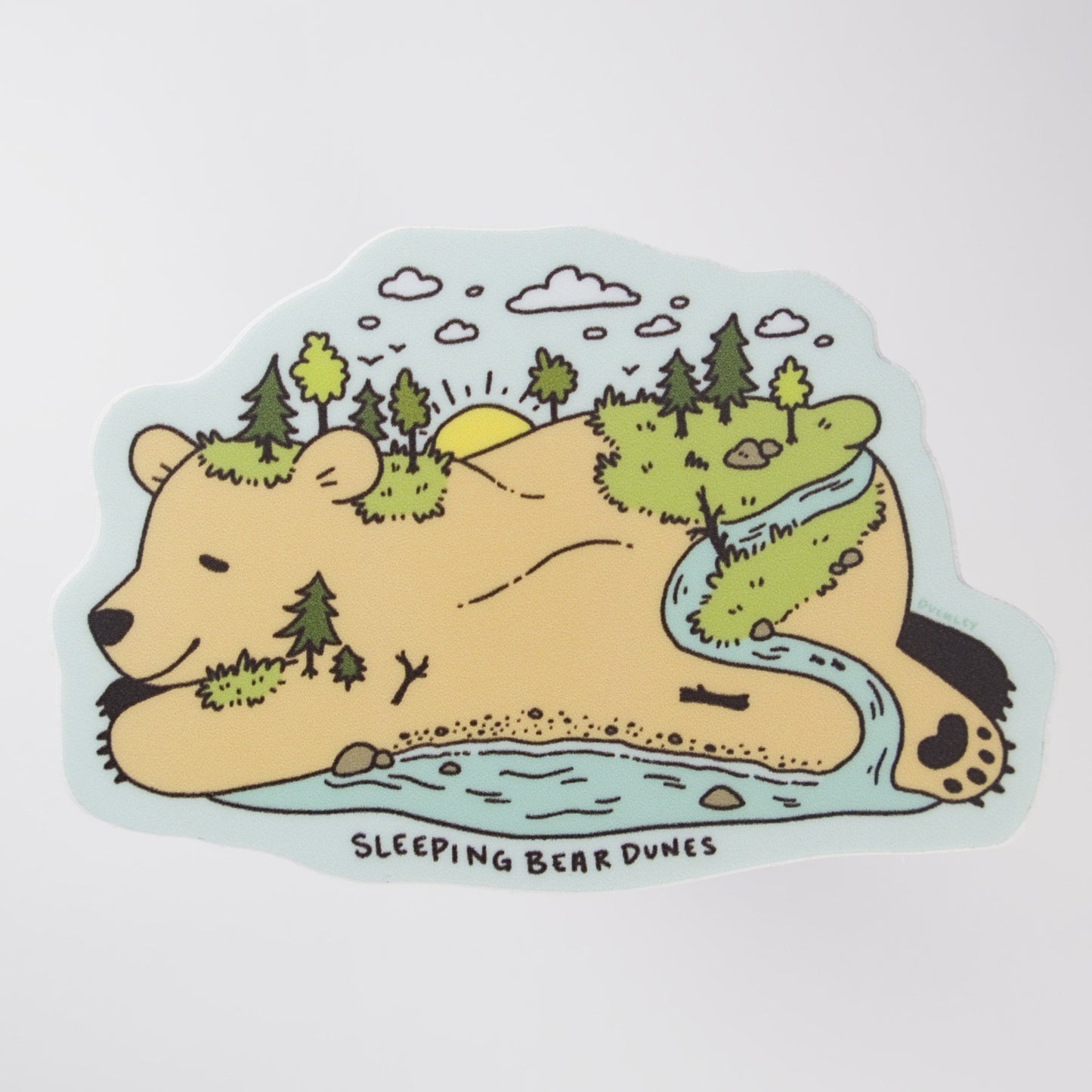 Sleeping Bear Dunes Vinyl Sticker