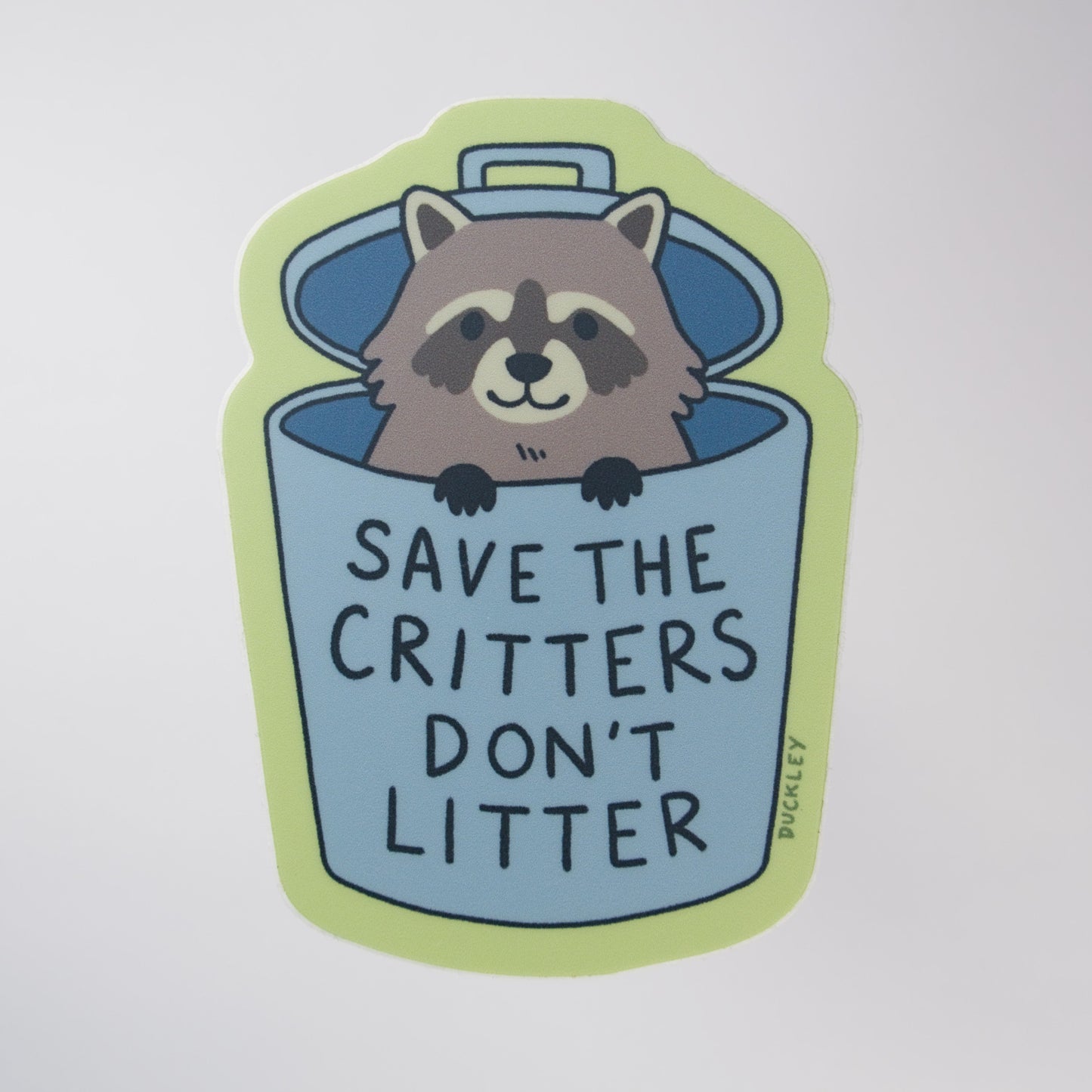 Save the Critters Vinyl Sticker