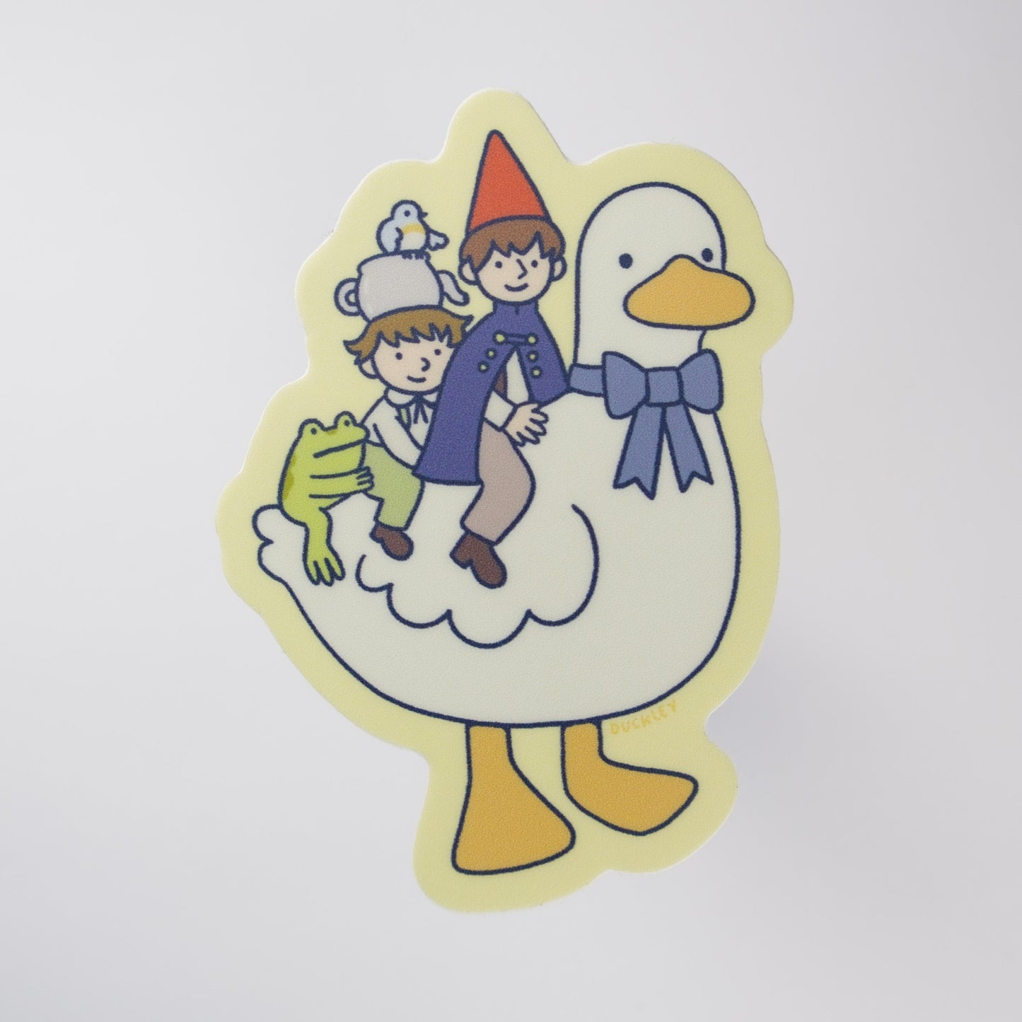 Over the Goose Wall Vinyl Sticker