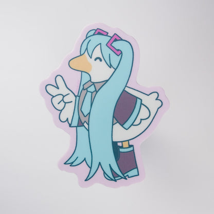 Quacksune Miku Vinyl Sticker