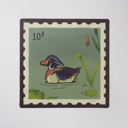 Duck Stamp Vinyl Sticker