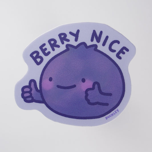 Berry Nice Vinyl Sticker