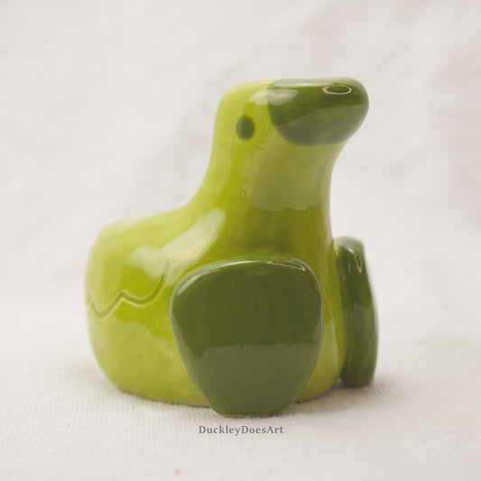 Green Sitting Duck