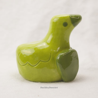 Green Sitting Duck