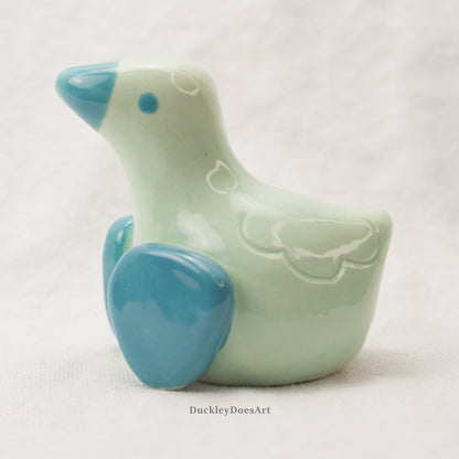 Blue Sitting Duck