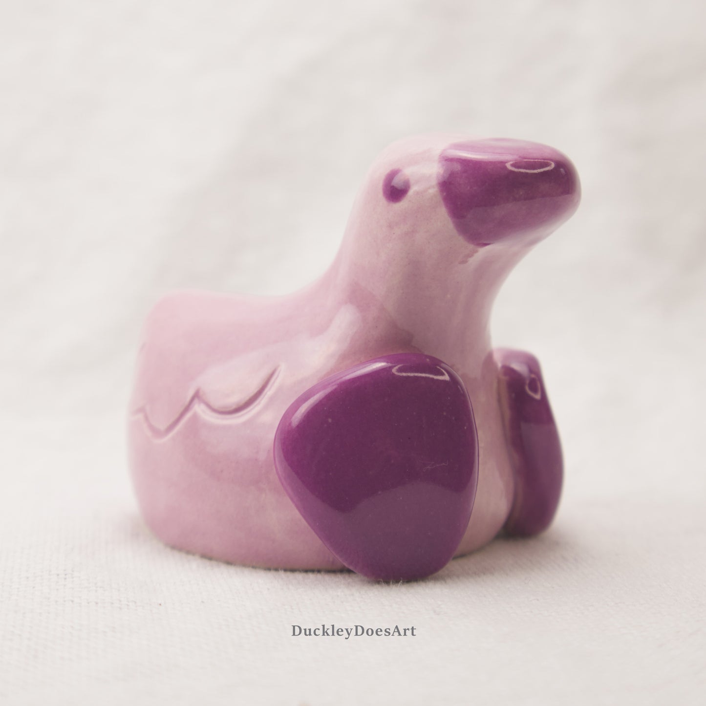 Purple Sitting Duck