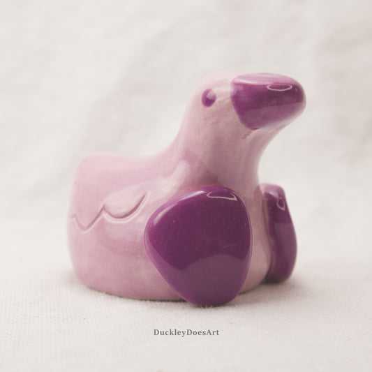 Purple Sitting Duck