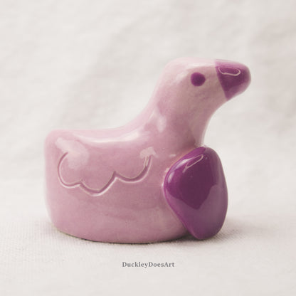 Purple Sitting Duck