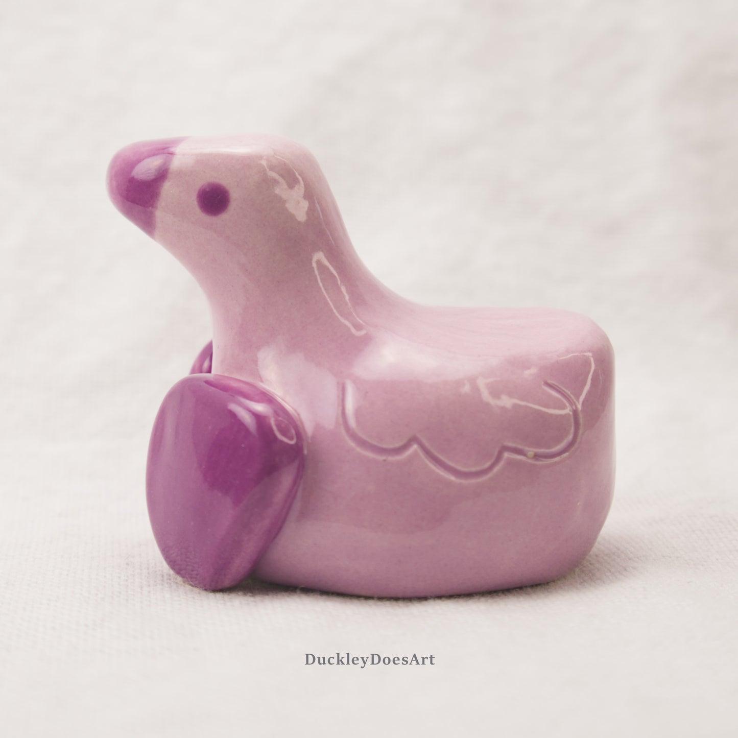 Purple Sitting Duck