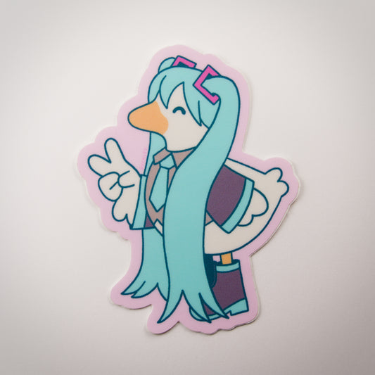 Quacksune Miku Vinyl Sticker