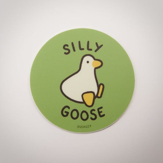 Silly Goose Vinyl Sticker