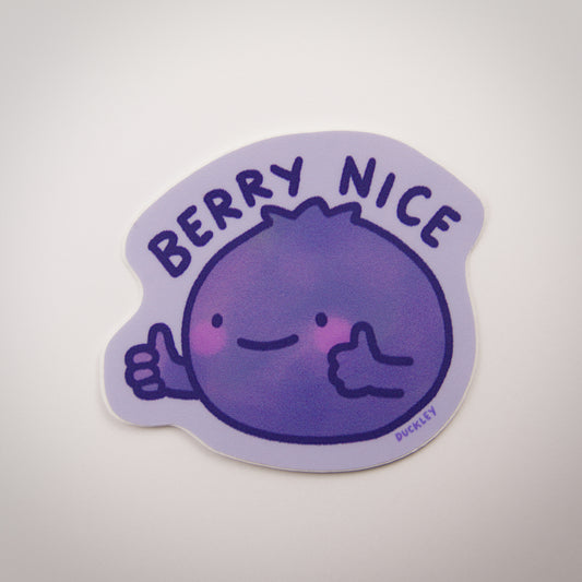 Berry Nice Vinyl Sticker
