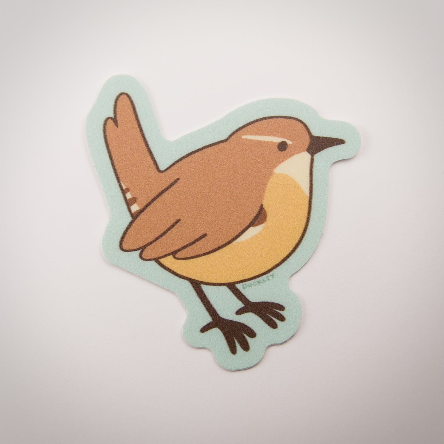 Carolina Wren Vinyl Sticker