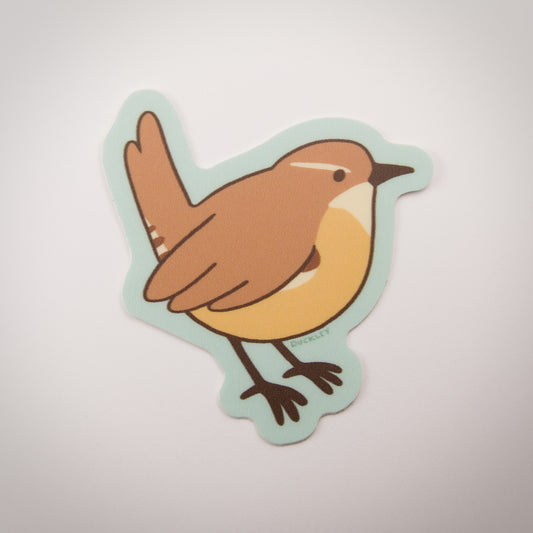 Carolina Wren Vinyl Sticker