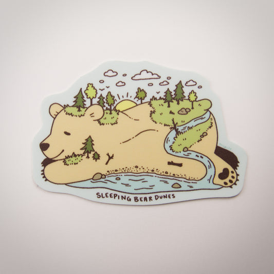 Sleeping Bear Dunes Vinyl Sticker