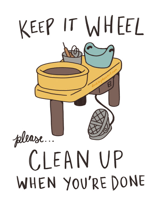 "Keep It Wheel" Poster Printable