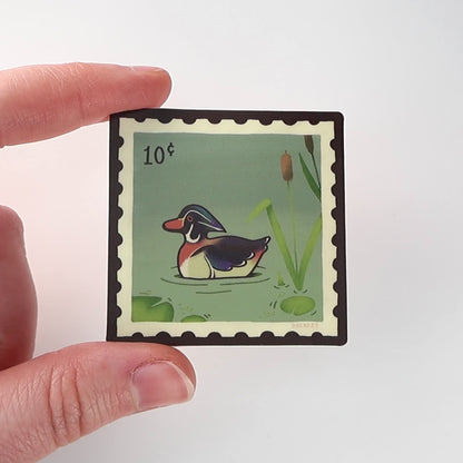 Duck Stamp Vinyl Sticker