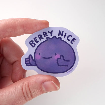 Berry Nice Vinyl Sticker
