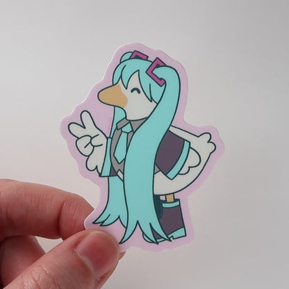 Quacksune Miku Vinyl Sticker